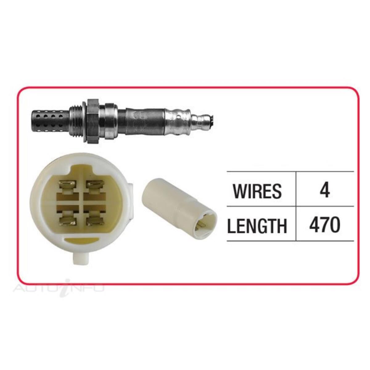 OX SENSOR - HYUNDAI FOUR WIRE-DIRECT FIT, , scaau_hi-res