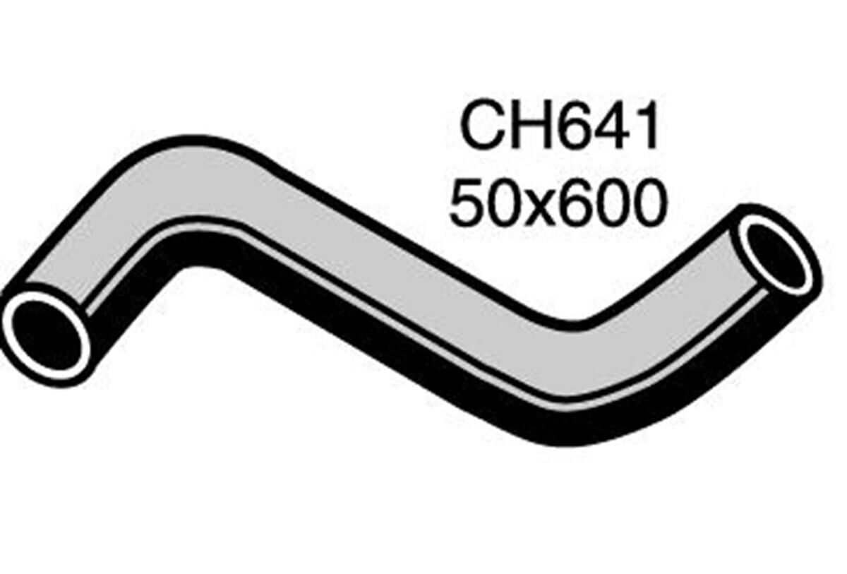 Bottom Hose INTERNATIONAL ACCO172 / ACCO182 from Chassis # 1760 on  *, , scaau_hi-res