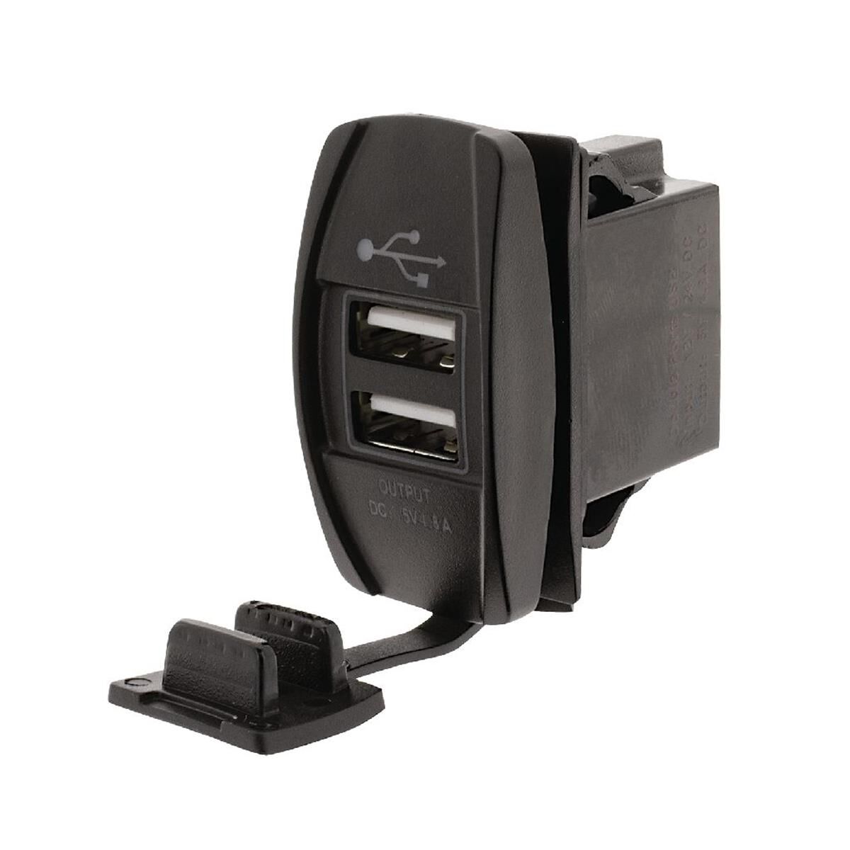 TOTAL 2.4a EACH PORT BLUE LED, , scaau_hi-res