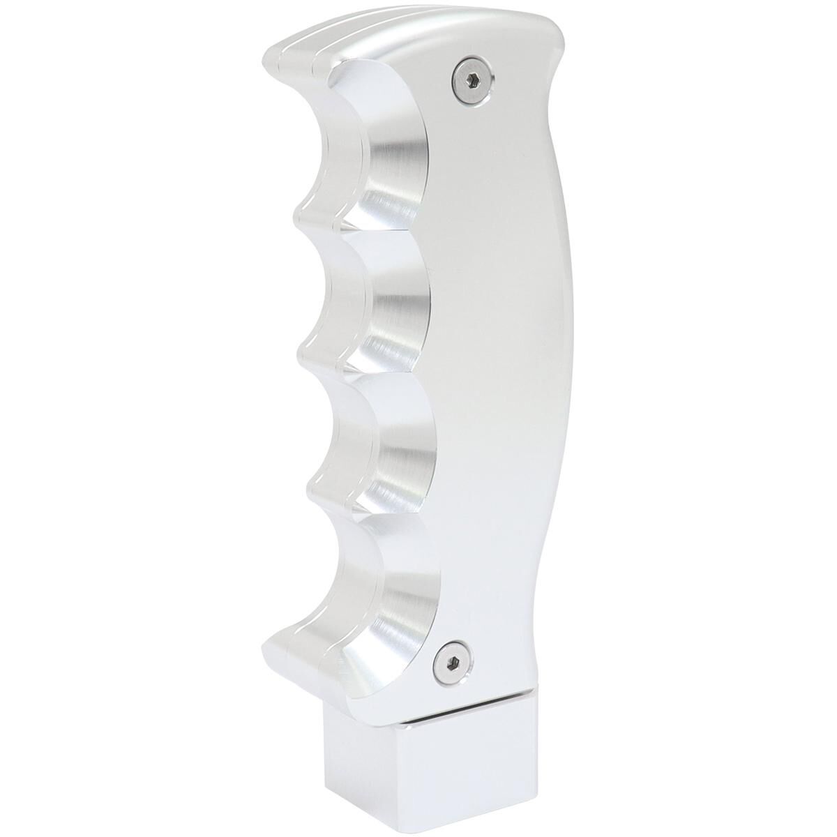 PISTOL SILVER GEAR KNOB MANUALSHIFT SHIFTER BALL UNI M16, , scaau_hi-res