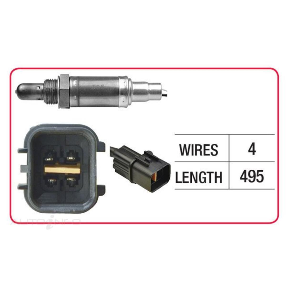 OX SENSOR - MITSUBISHI 4 WIRE, , scaau_hi-res
