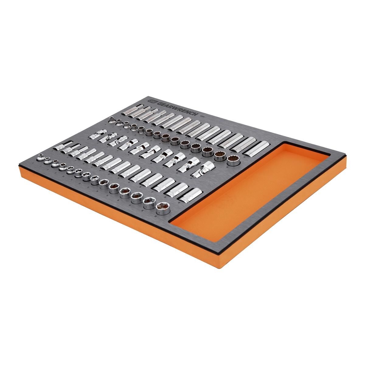 66 PIECE 3/8" DRIVE SOCKET METRIC EVA TRAY SET, , scaau_hi-res