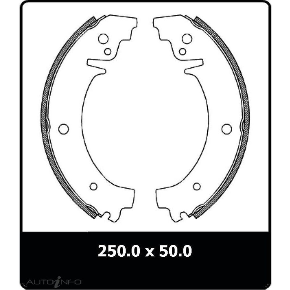 Protex Brake Shoes N1473 Supercheap Auto