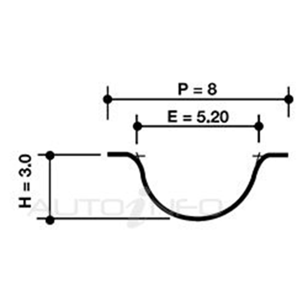 TIMING BELT 223SHP+270H T304, , scaau_hi-res