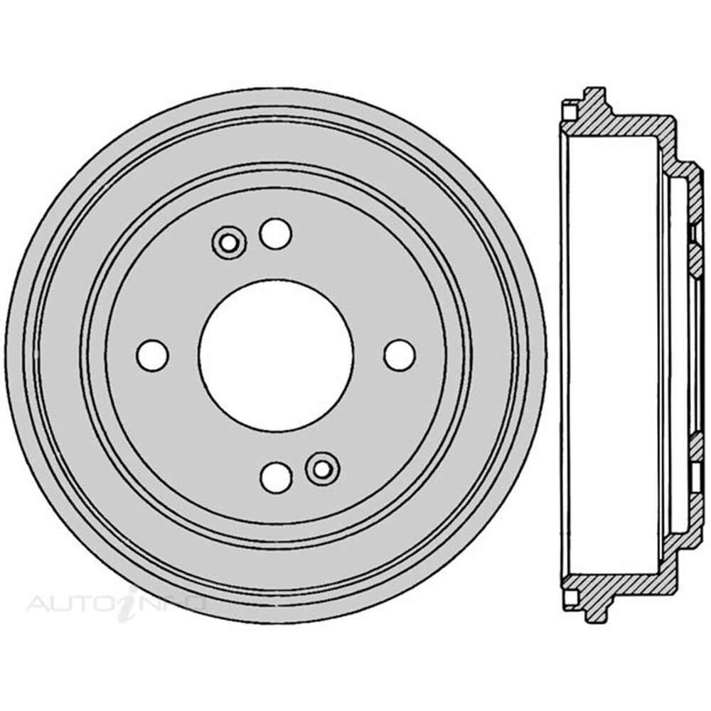 Protex Brake Drum DRUM4148 Supercheap Auto