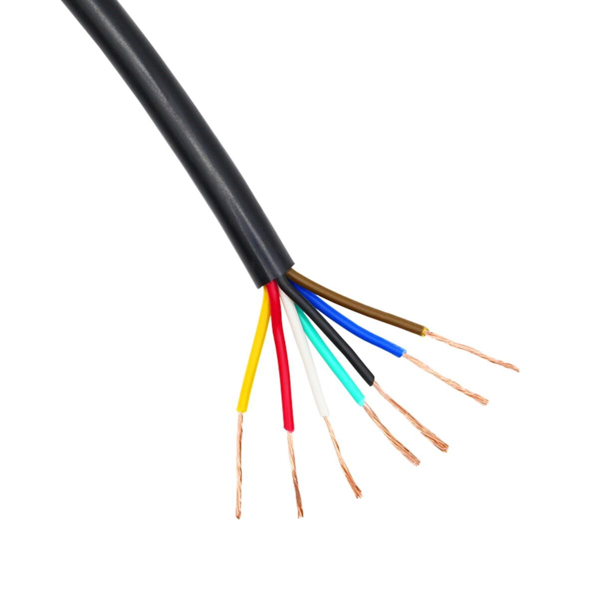 Sunrise 7 Core Electrical Cable - 2mm, Per meter, , scaau_hi-res