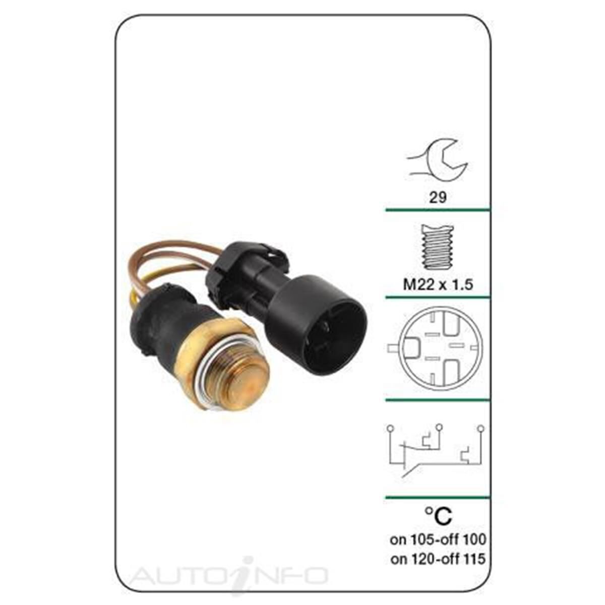 TRIDON THERMO FAN SWITCH, , scaau_hi-res