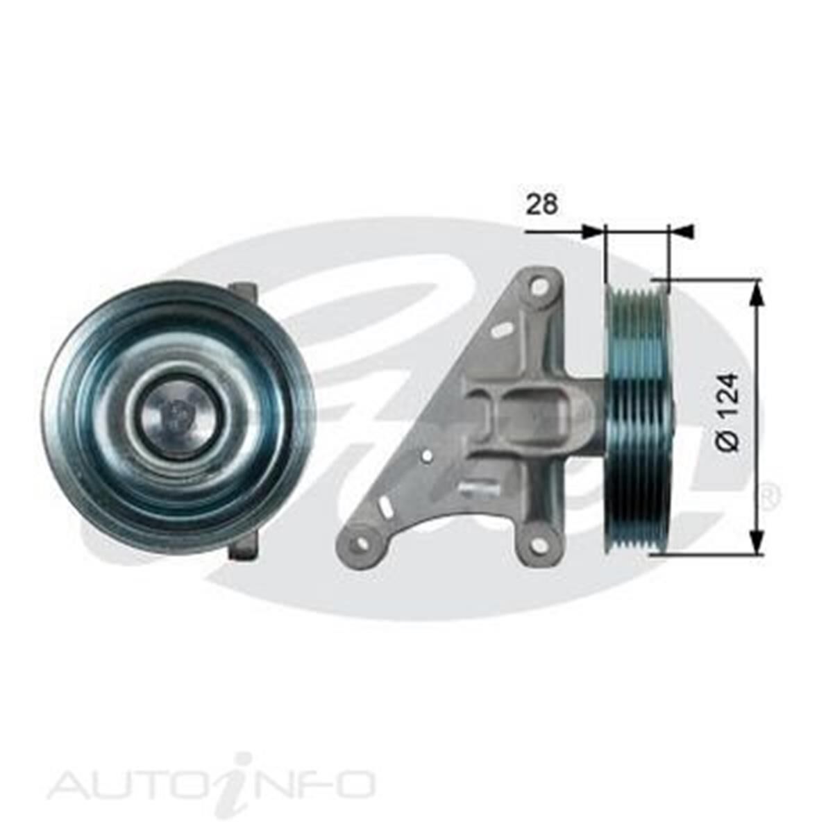 36427 DRIVEALIGN IDLER PULLEY, , scaau_hi-res