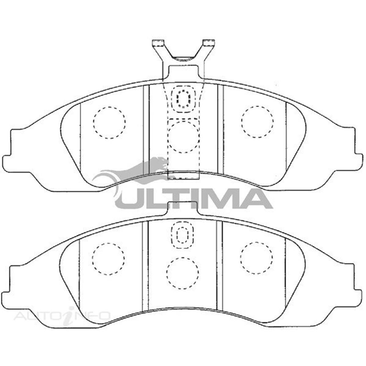 Ultima Brake Pads DB1331K Supercheap Auto