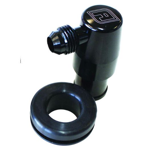 Aeroflow Billet PCV Valve with 6AN, AF642107BLK Supercheap Auto
