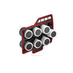 RYCO CRANKCASE VENT FILTER - R2801P, , scaau_hi-res