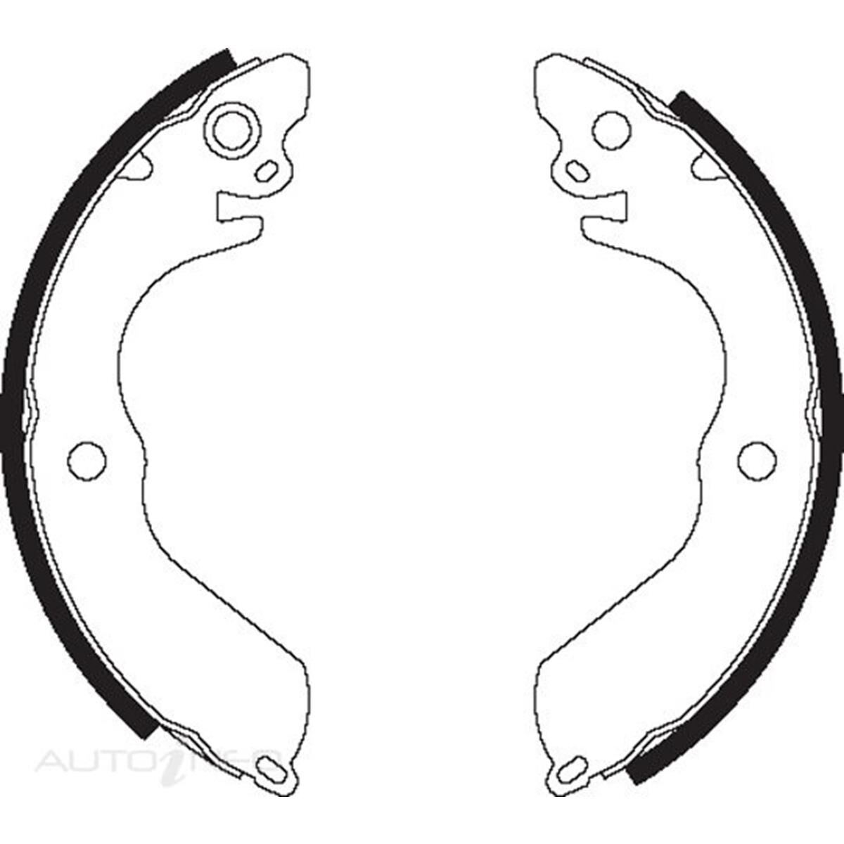 Bendix Brake Shoes BS1681 Supercheap Auto