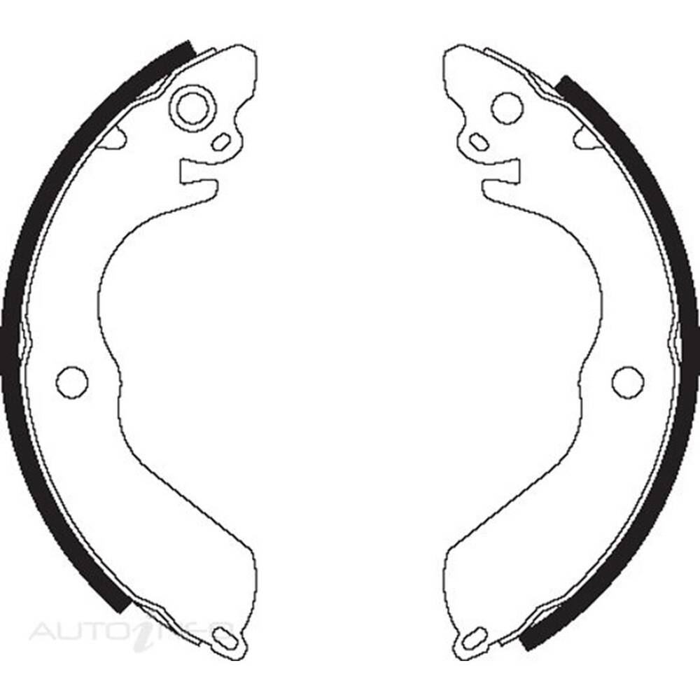 Bendix Brake Shoes BS1681 Supercheap Auto