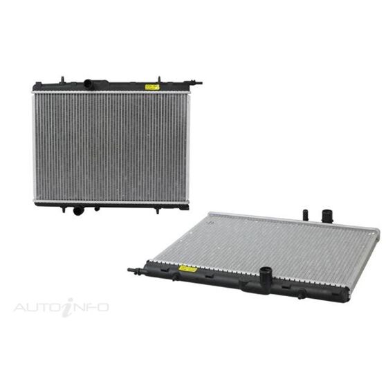 PEUGEOT 206  10/1999 ~ 09/2007  RADIATOR  FITS AUTOMATIC & MANUAL  IN/OUTLET DIAMETER: 32.4 INCH FOR BOTH.  CORE SIZE: 380MM X 540MM X 22MM (LENGTH X HEIGHT X WIDTH), , scaau_hi-res