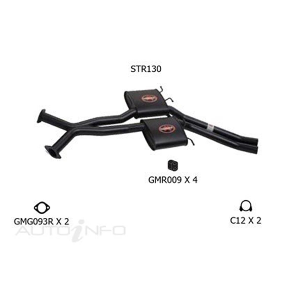 HOLDEN COMMODORE VT-VZ S/C V6 & 5.7L SED/MONARO TWIN 2 1/2" CENTRE MFLOW WITH X PIPE, , scaau_hi-res