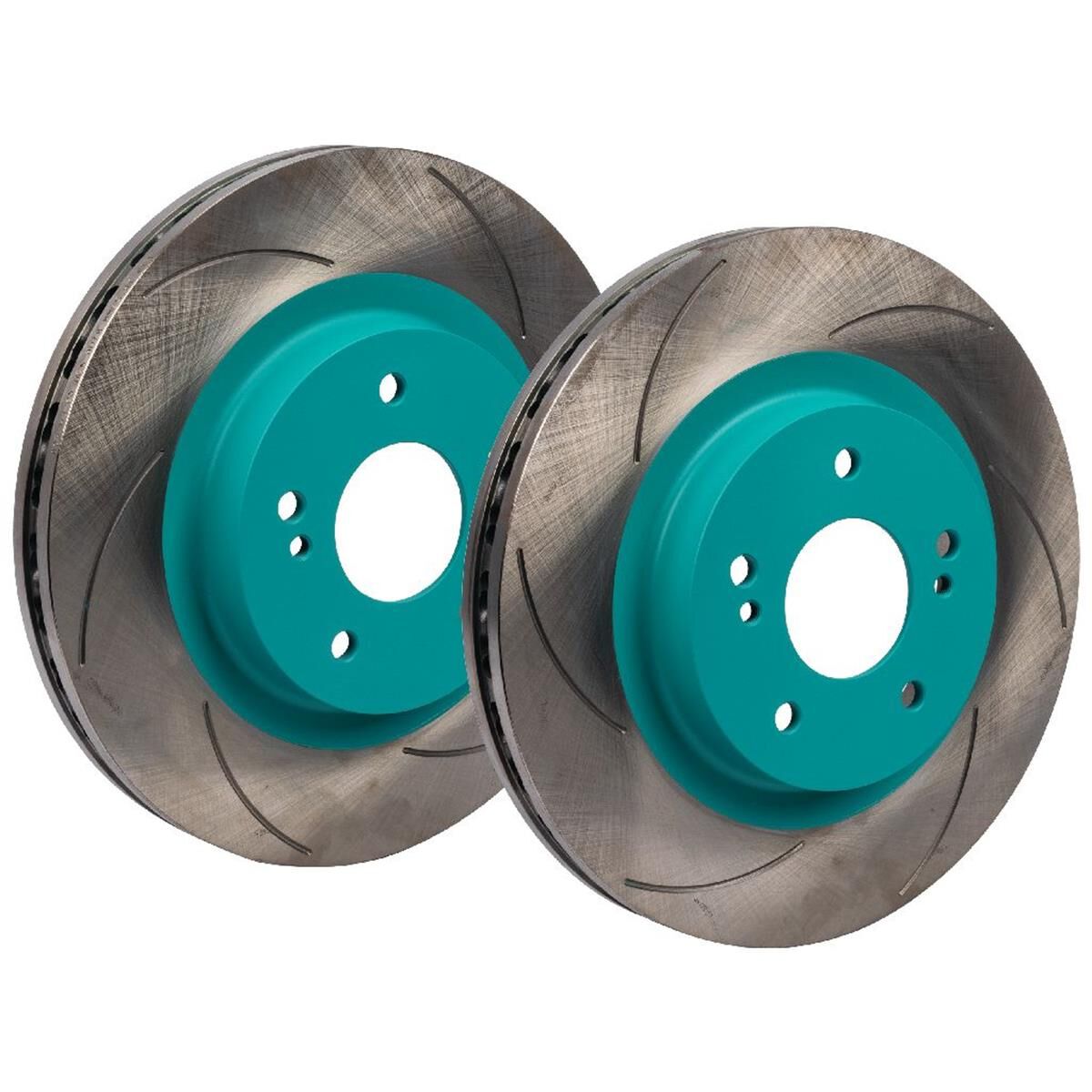 PROJECT MU BRAKE ROTORS PAIR SCR PURE PLUS6 GREEN 310X30MM, , scaau_hi-res