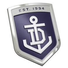 AFL FREMANTLE DOCKERS 3D CHROME CAR EMBLEM, , scaau_hi-res