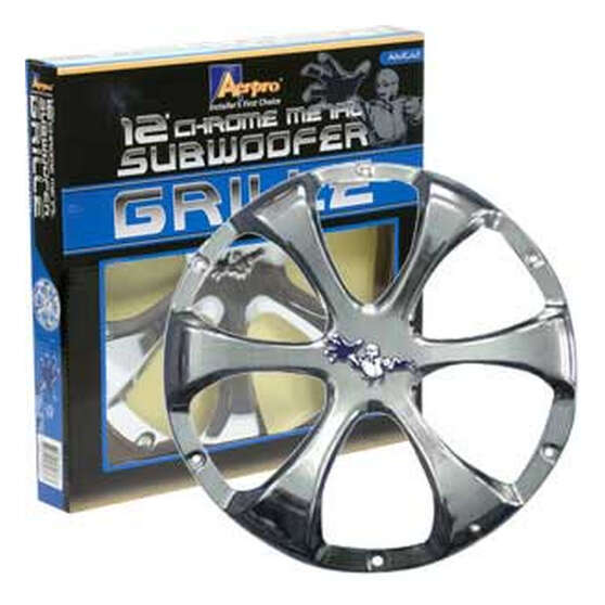 12"305MM CHROME SUB GRILLE, , scaau_hi-res