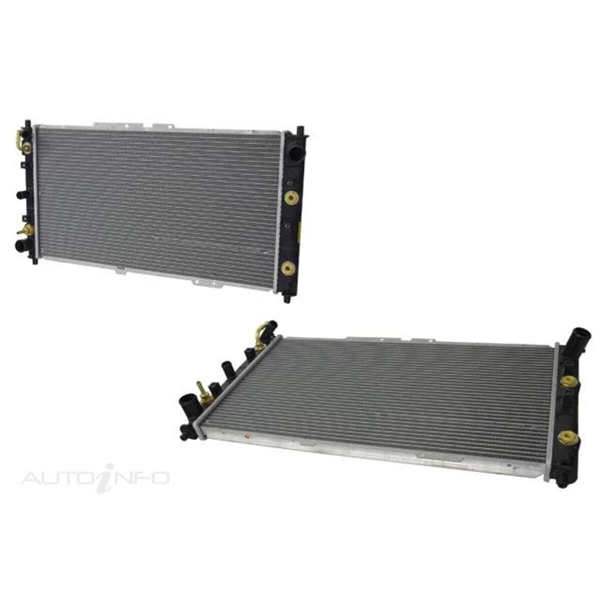 MAZDA 323 ASTINA  BA 5-DOOR  07/1994 ~ 08/1998  RADIATOR  2.0 LITRE V6 PETROL- (KF)  CORE SIZE: 670MM X 350MM X 28MM (MEASURE TANK TO TANK FIRST, THEN HEIGHT AND WIDTH), , scaau_hi-res