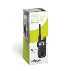 UHF HANDHELD RADIO 1 WATT SINGLE PACK, , scaau_hi-res