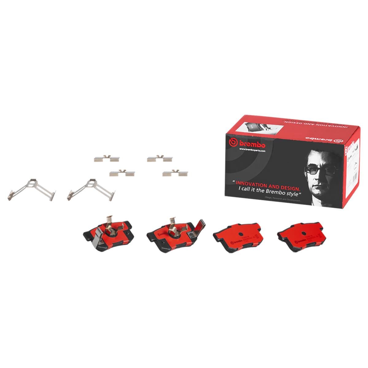 BREMBO DISC PAD SET NAO CERAMIC, , scaau_hi-res