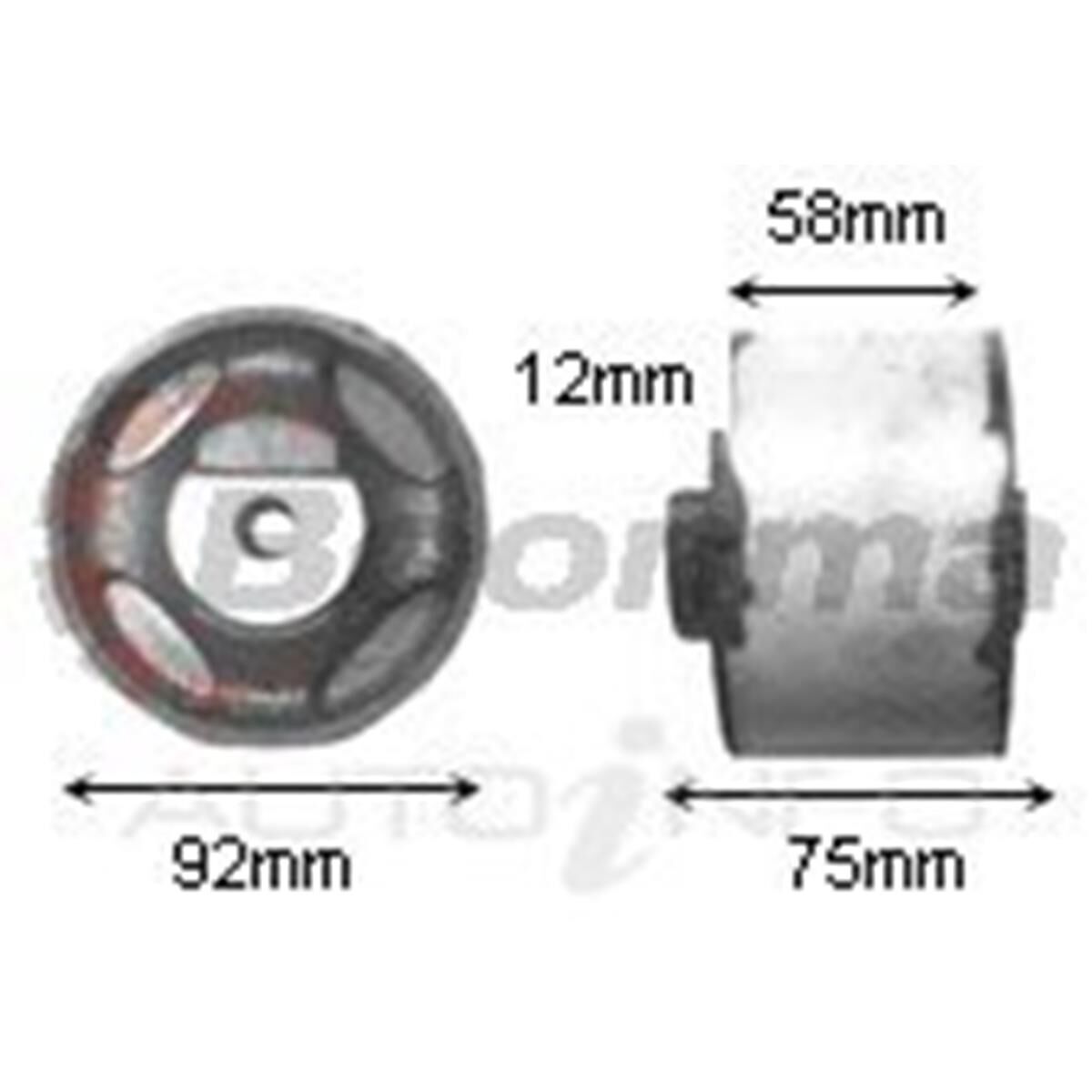 NUBIRA REAR MOUNT INSERT BUSH, , scaau_hi-res