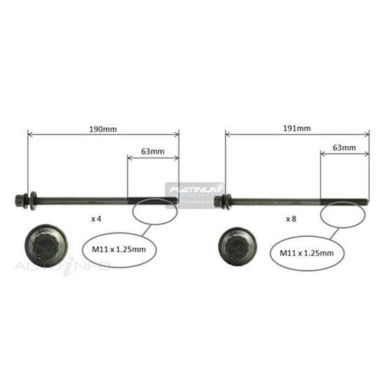 CYLINDER HEAD BOLT SET, , scaau_hi-res