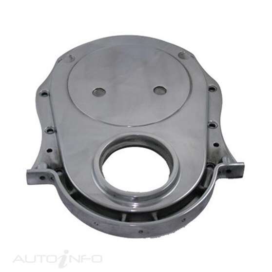 POLISHED ALLOY TIMING CASE COVER B/B CHV, , scaau_hi-res