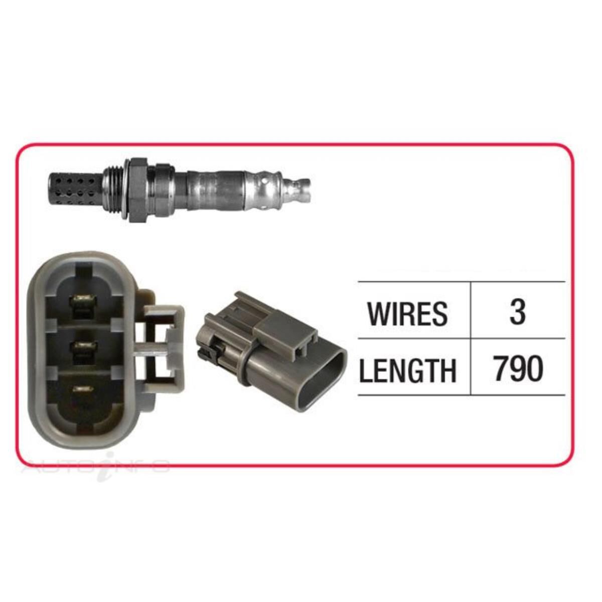 OX SENSOR - NISSAN 3 WIRE - DIRECT FIT, , scaau_hi-res