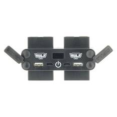 4 WAY 12/24V DC POWER ADAPTOR 4x 50A PLUGS USB'S & VOLTMETER TOUCH SWITCH, , scaau_hi-res