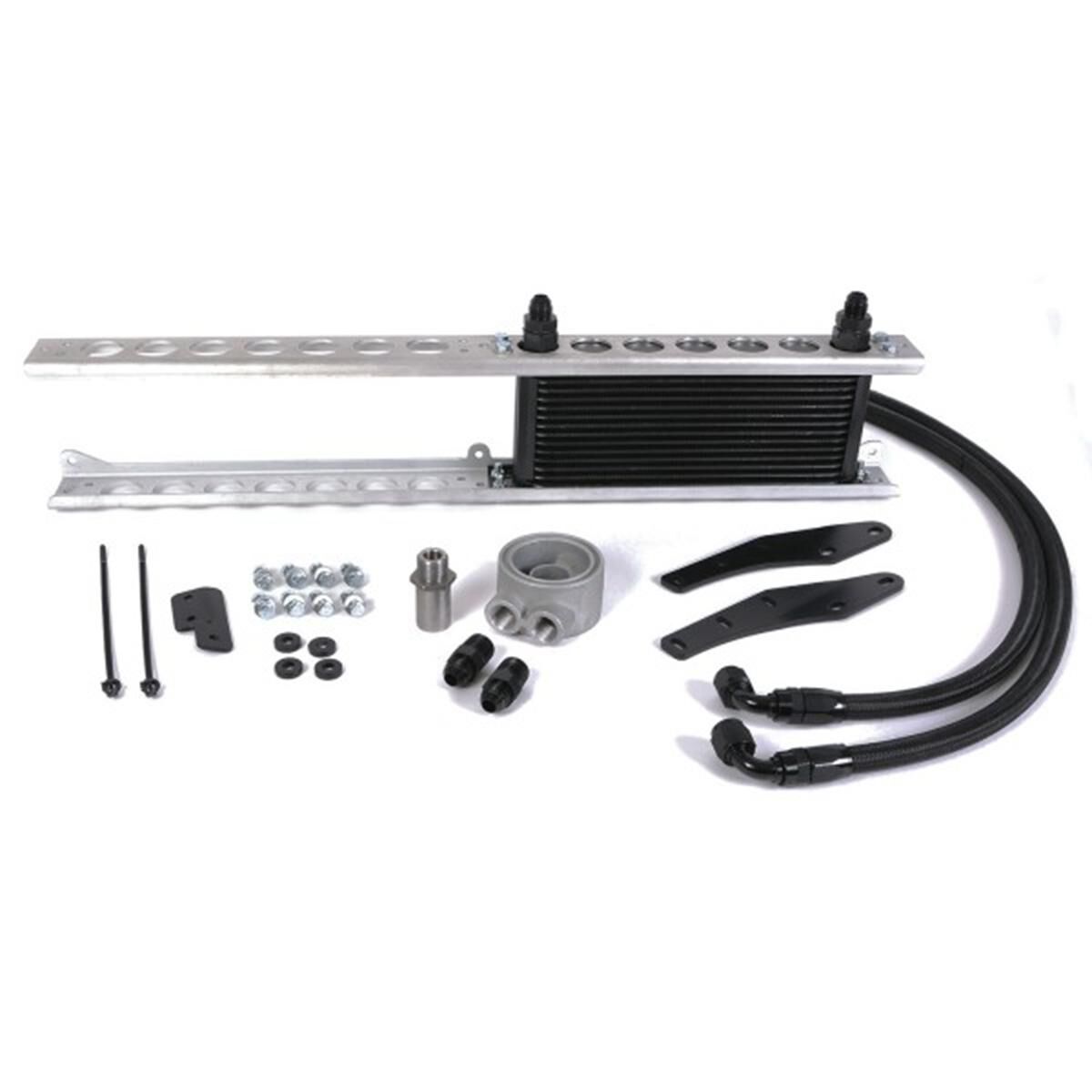 Direct Fit 2011-2014 Ford Mustang GT 5.0 Transmission Cooler Kit, , scaau_hi-res