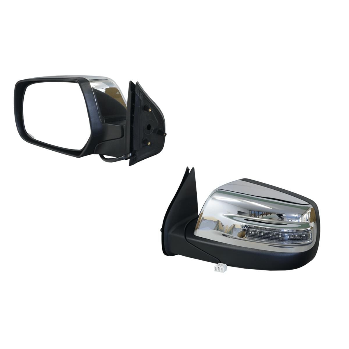 FORD RANGER WILDTRACK  PJ/PK  12/2006 ~ 08/2011  ELECTRIC DOOR MIRROR  LEFT HAND SIDE  COMES WITHCHROMEBACK COVER ANDLEDBLINKER., , scaau_hi-res
