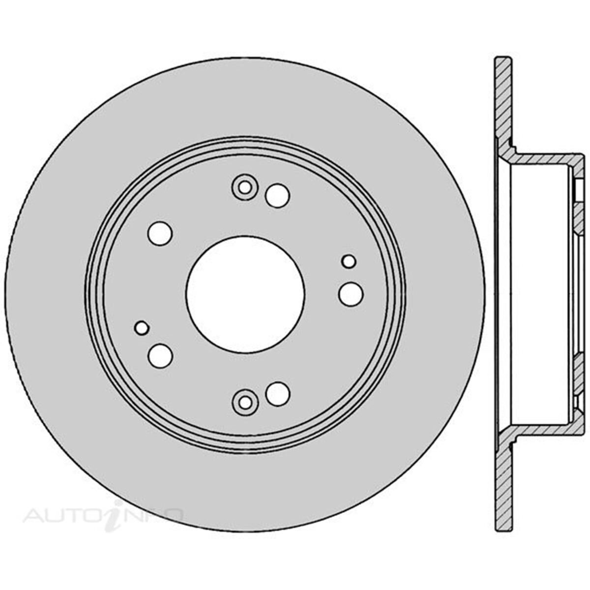 PTX HONDA ACCORD EURO REAR 2003 ON, , scaau_hi-res