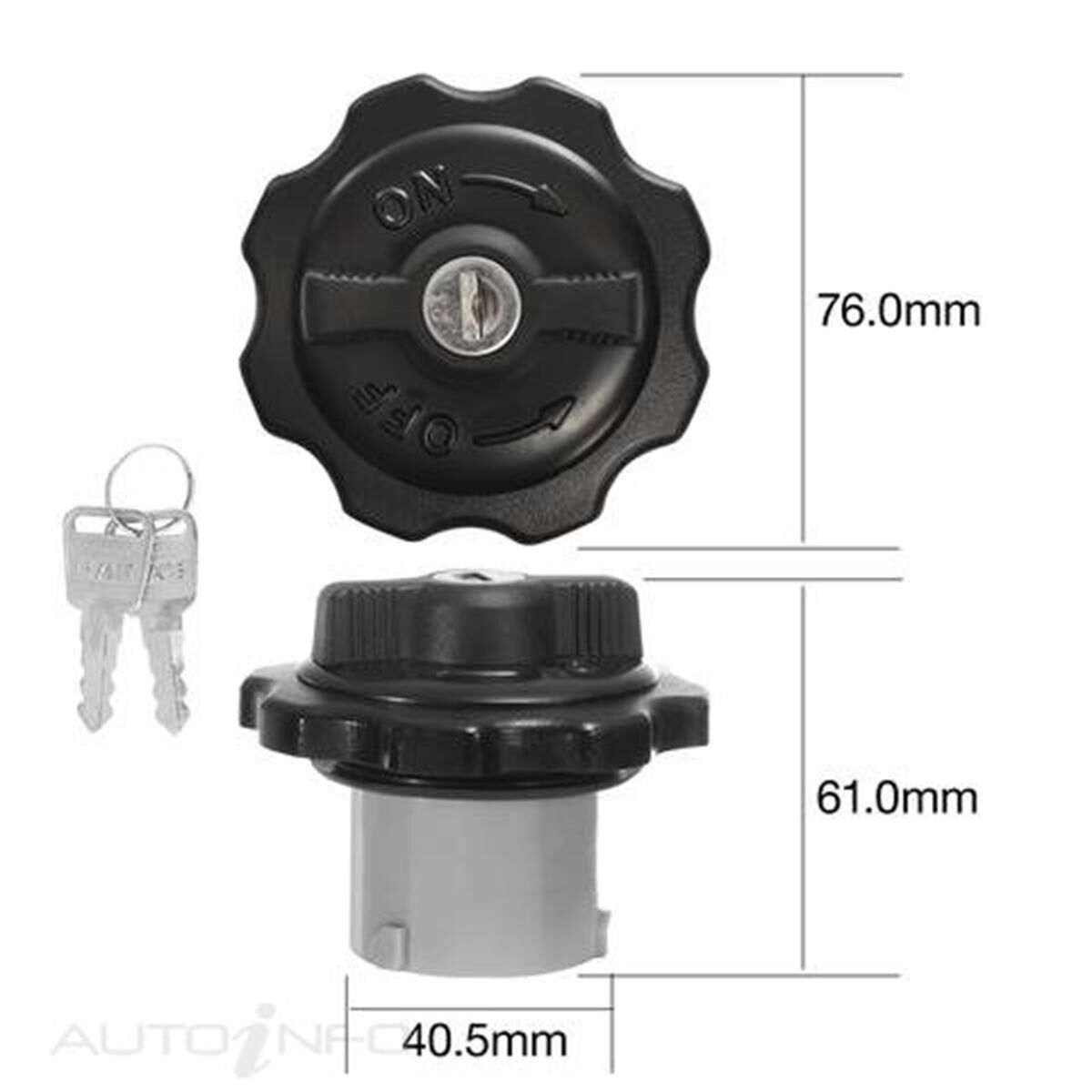 TRIDON LOCKING FUEL CAP, , scaau_hi-res