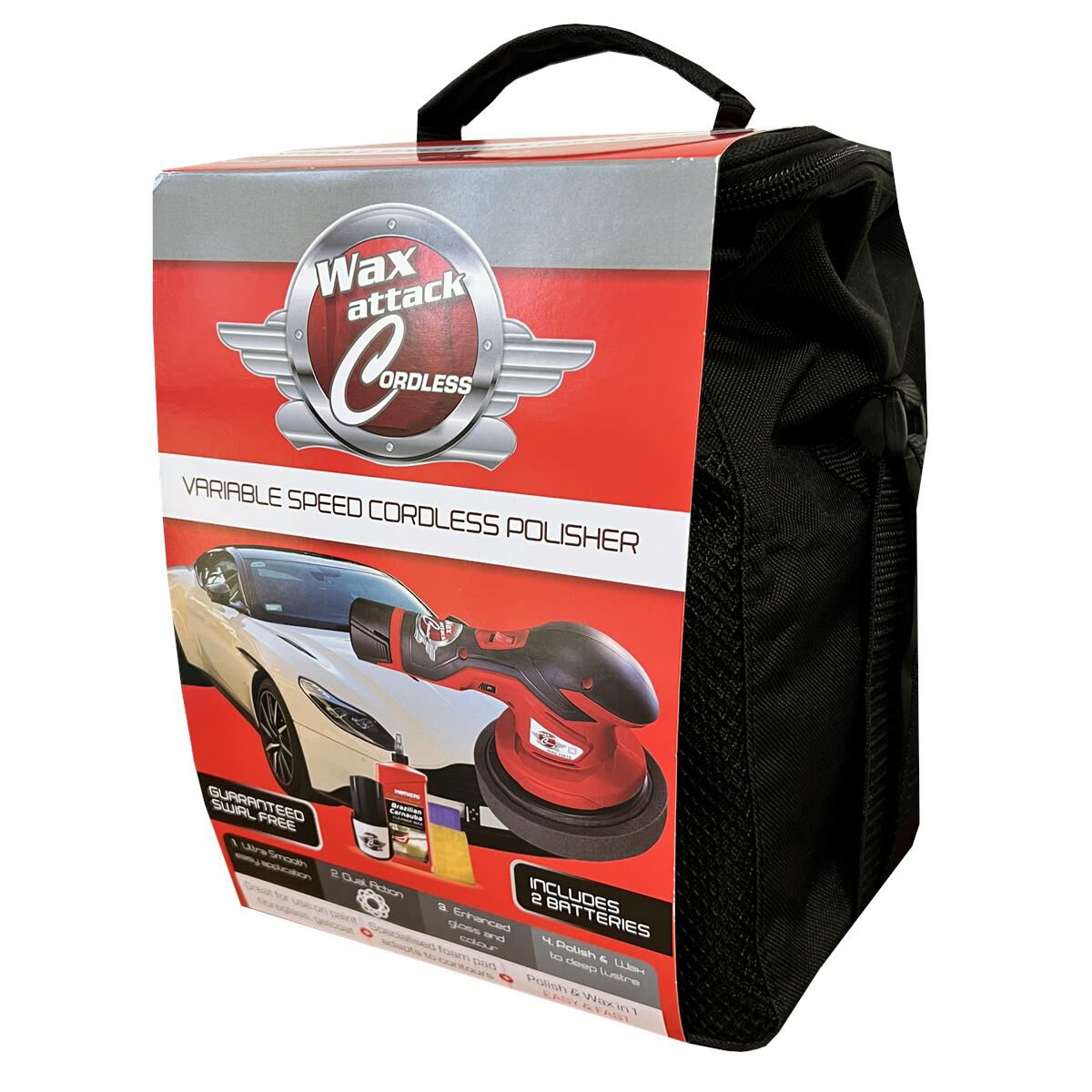 Wax attack cordless polisher discount