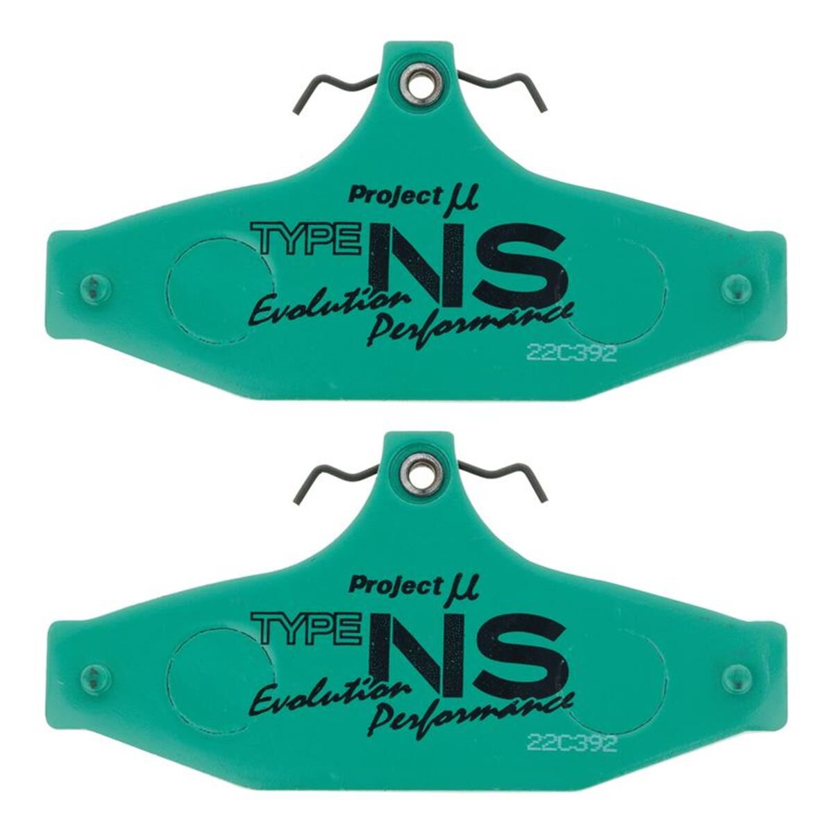 PROJECT MU NS-EP BRAKE PAD SETFORD FALCON REAR, , scaau_hi-res