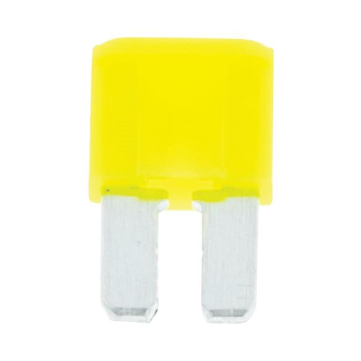 PKT 5 MICRO 2 BLADE FUSE 20 AMP YELLOW - FUSES & CIRCUIT BREAKERS, , scaau_hi-res