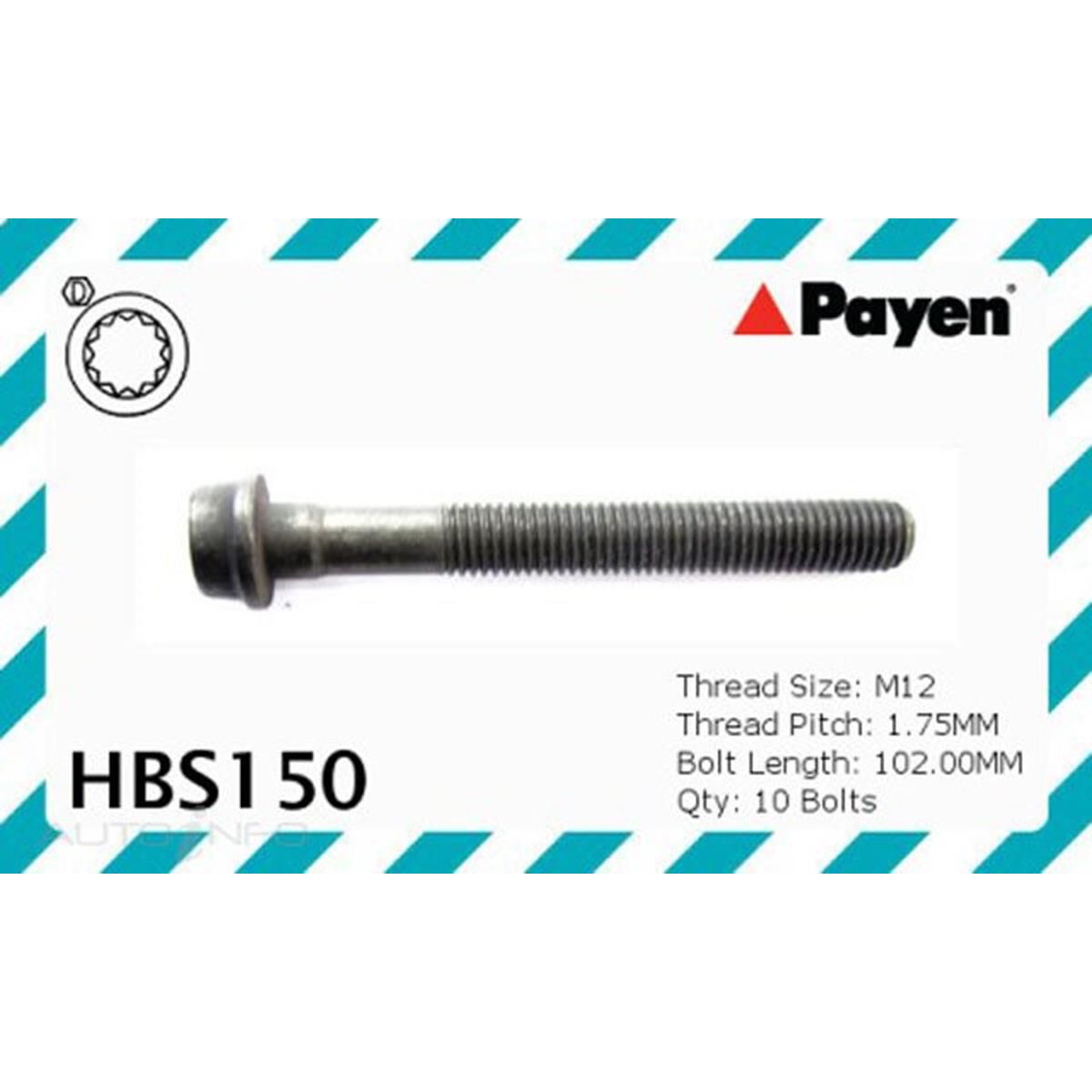 PAYEN HEAD BOLT MERCEDES BENZ M111, , scaau_hi-res