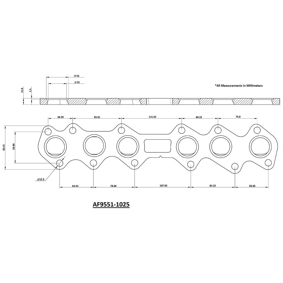 TOYOTA 2JZ-GTE HEADER FLANGE ONLY - CNC MACHINED TURBO ONLY, , scaau_hi-res