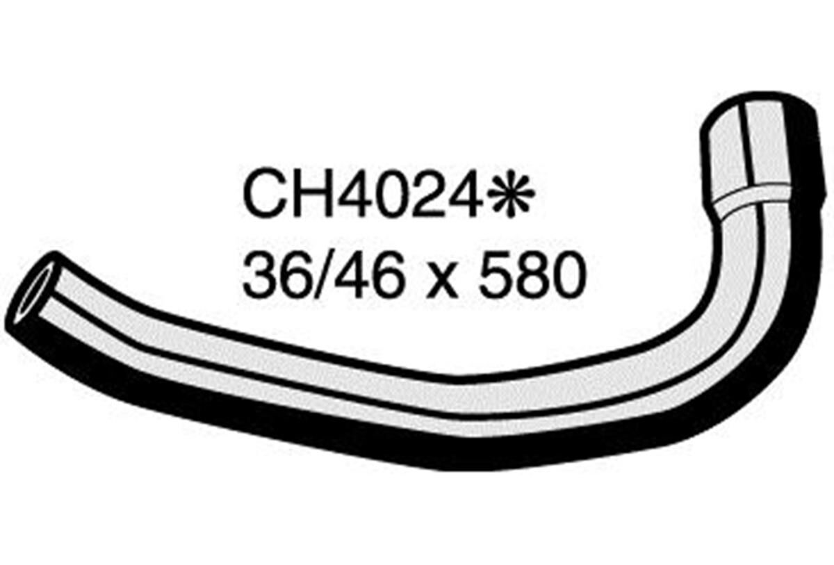 Radiator Lower Hose  - JEEP WRANGLER TJ - 4.0L I6  PETROL - Manual & Auto, , scaau_hi-res