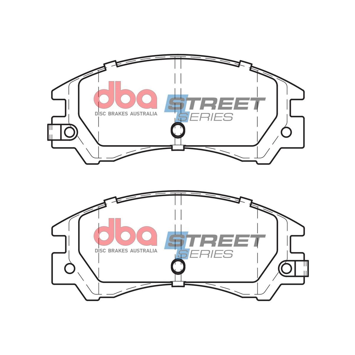 DBA SS STREET SERIES BRAKE PADS [ Subaru 1987-1995 F ], , scaau_hi-res