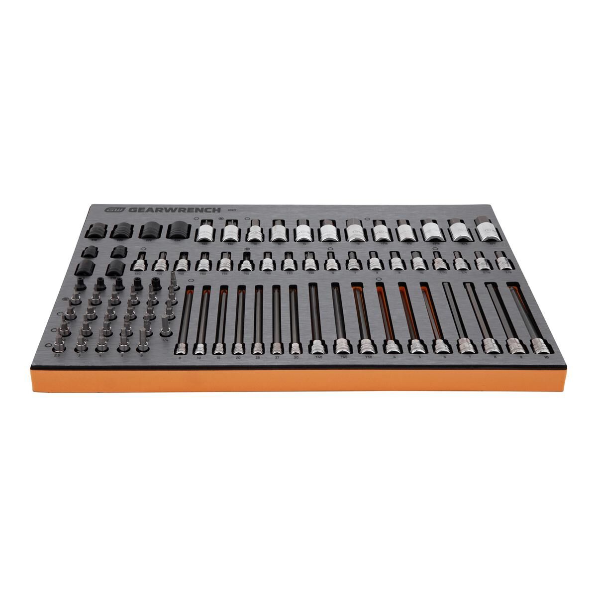 84 PIECE 1/4", 3/8" & 1/2" DRIVE BIT SOCKET EVA TRAY SET, , scaau_hi-res