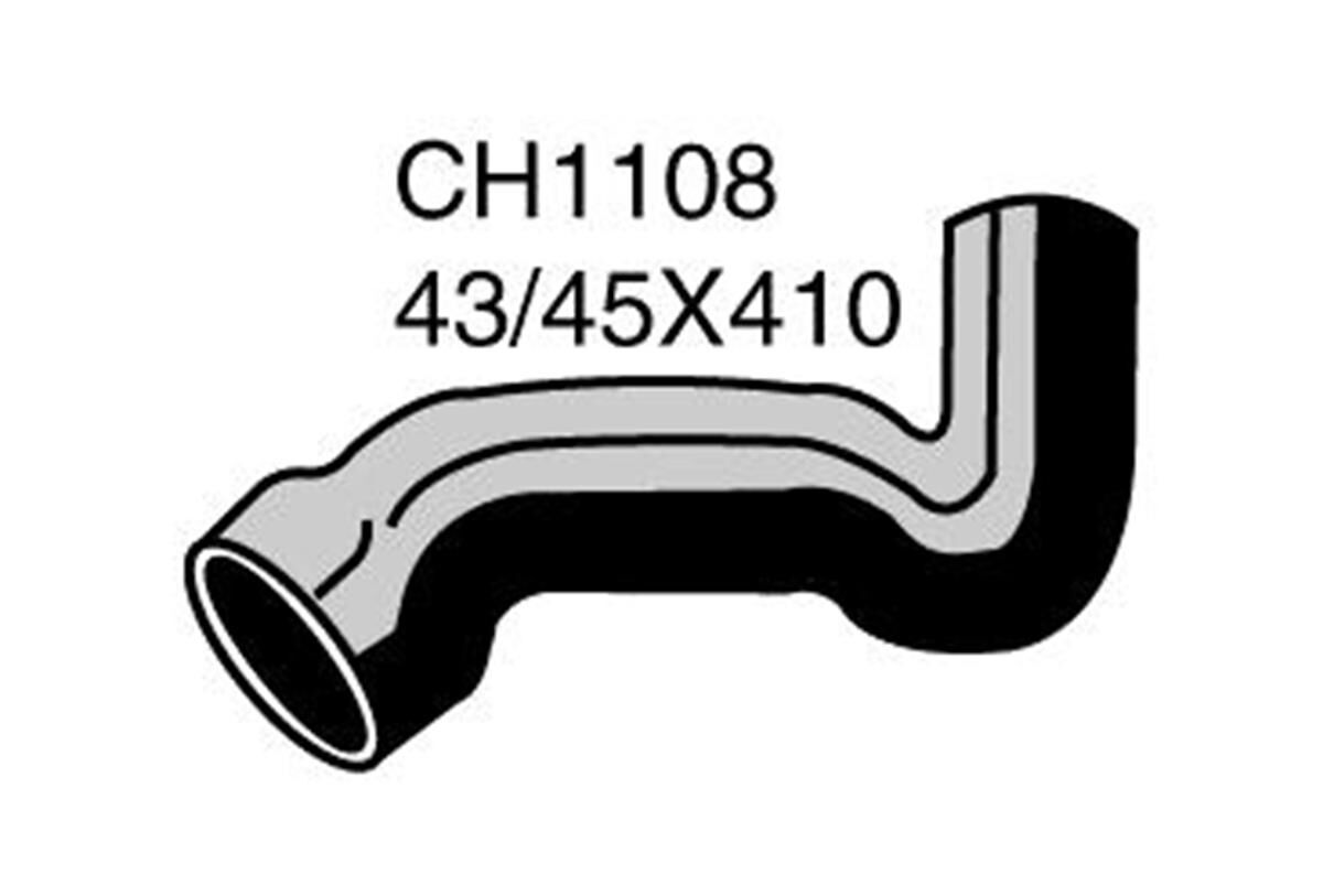 Radiator Lower Hose  - FORD CORTINA TE - 3.3L I6  PETROL - Manual & Auto, , scaau_hi-res