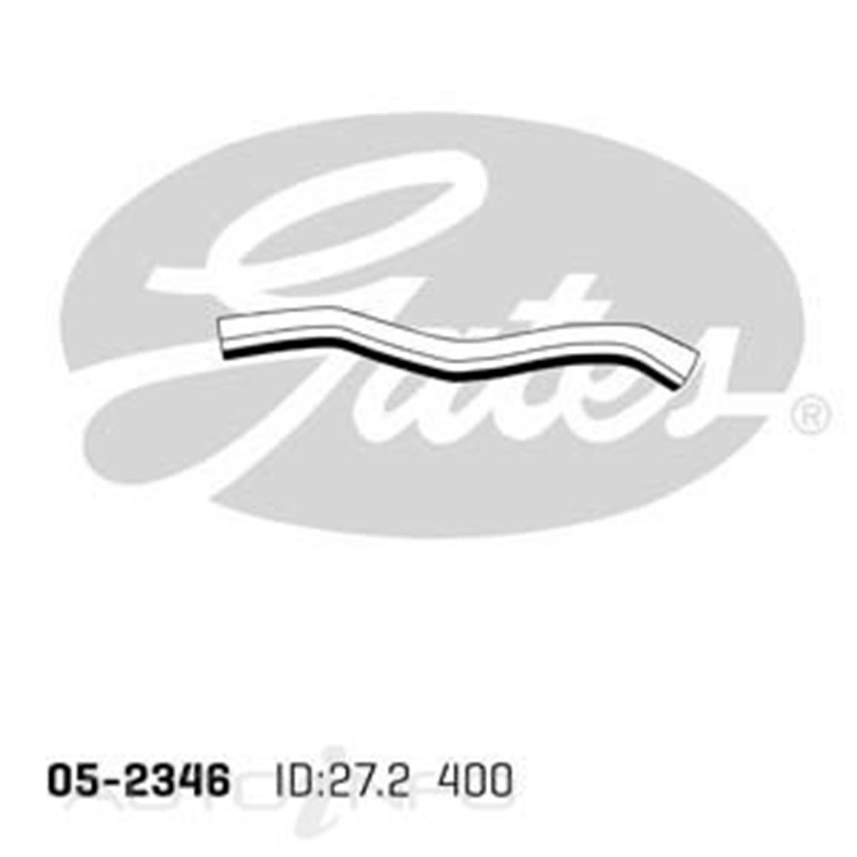 05-2346 GATES RADIATOR HOSE, , scaau_hi-res