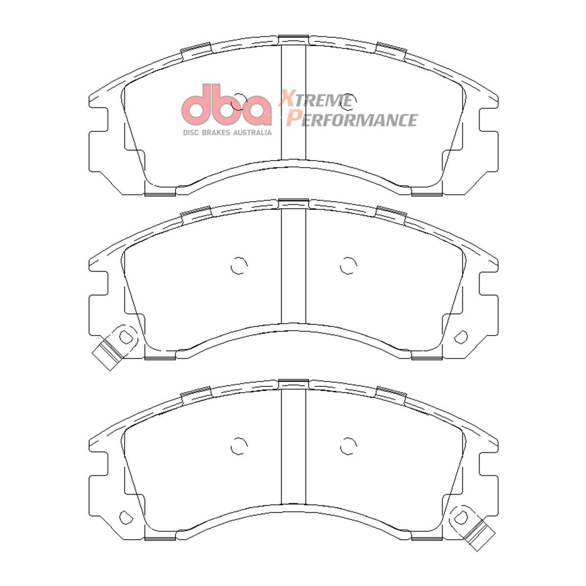 DBA XP PERFORMANCE BRAKE PADS  Mitsubishi 1991-2014, , scaau_hi-res