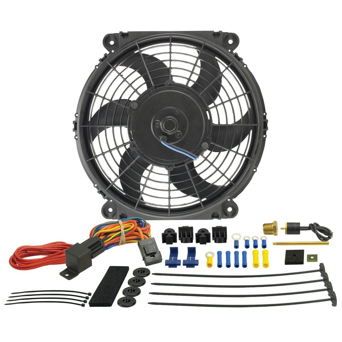 TORNADO ELECT. FAN/THRMOSTAT KIT 10 INCH, , scaau_hi-res