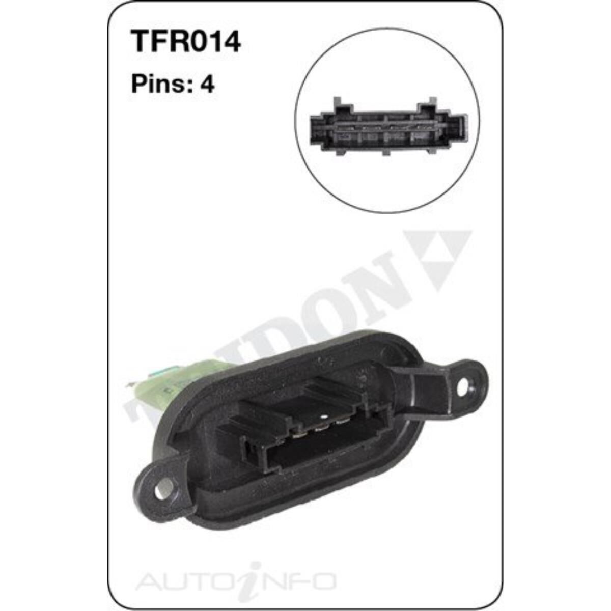 TRIDON HEATER FAN RESISTOR, , scaau_hi-res