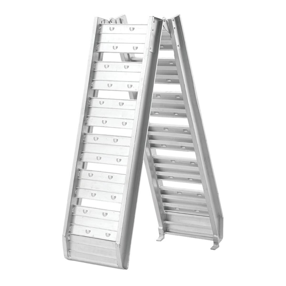 MOTORCYCLE RAMP 200kg EACH 1.82m ALUMINIUM FOLDS FLAT, , scaau_hi-res