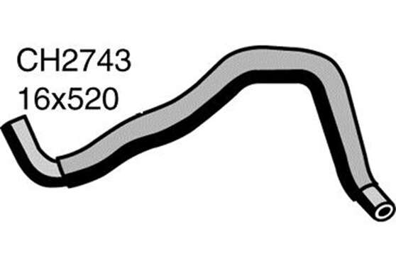 Heater Hose  - NISSAN PATROL GU - 4.5L I6  PETROL - Manual & Auto, , scaau_hi-res