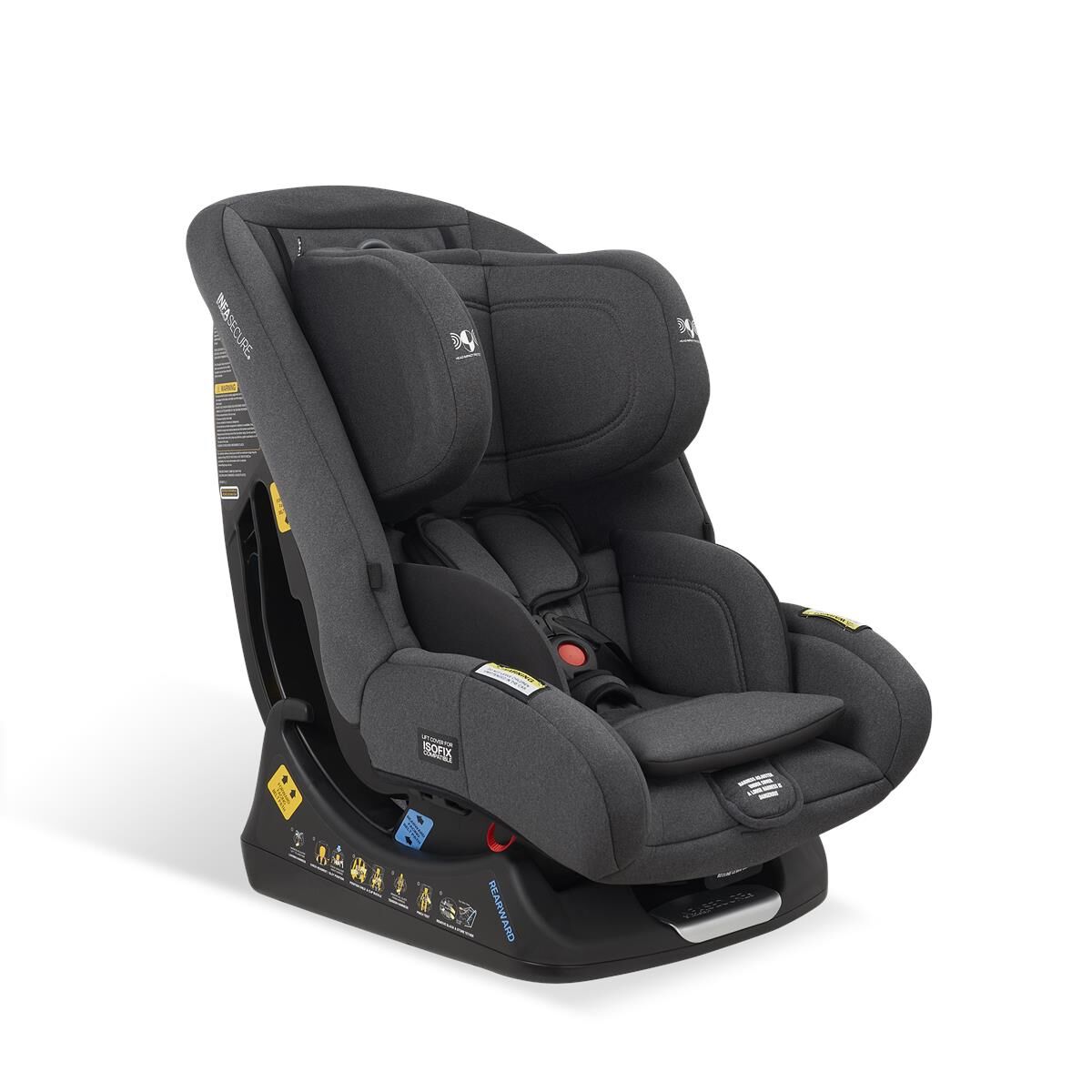 MOMENTUM GO ISOFIX 0 TO 4 YEARS - BLACK FLECK, , scaau_hi-res